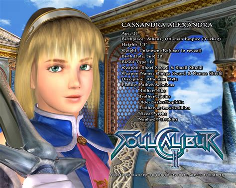 cassandra soul calibur 2|Original Timeline .